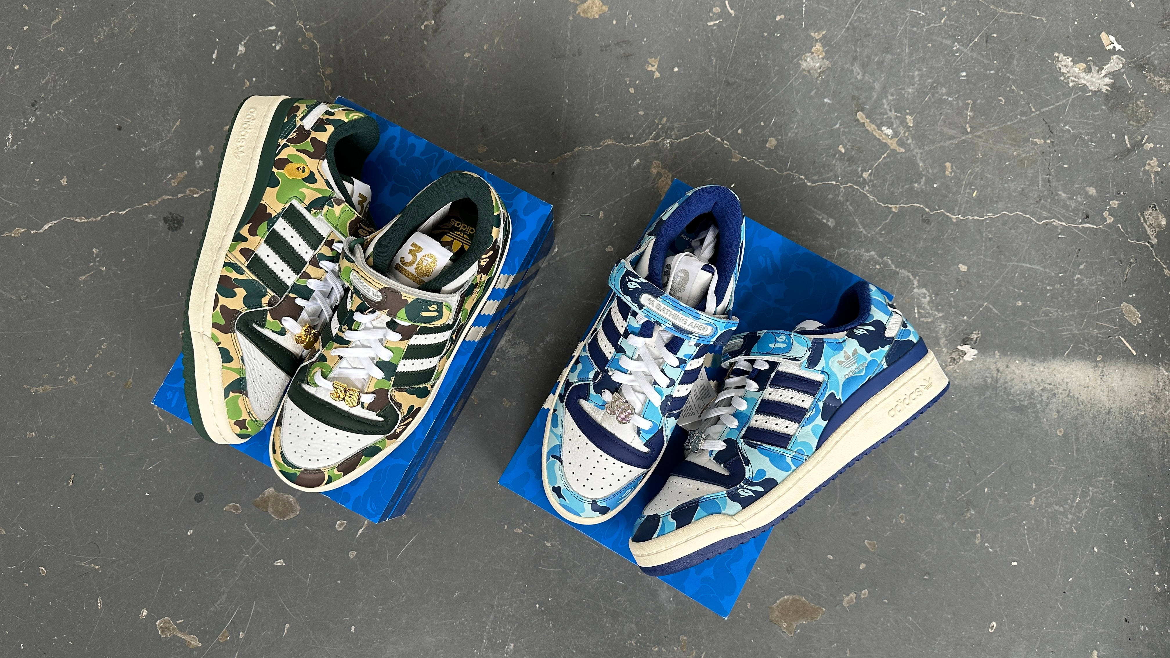 Fascinerend koel Rijp Here's An Exclusive Look at BAPE's 30th Anniversary adidas Forums | The  Sole Supplier