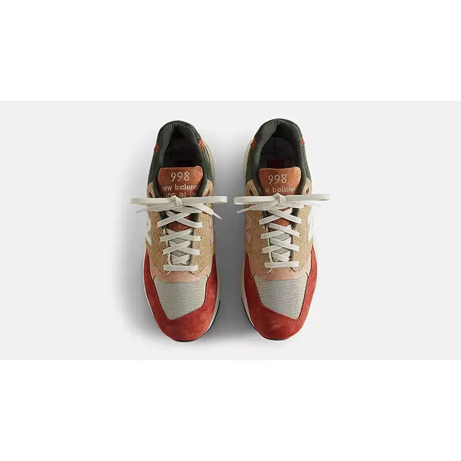 Kith x Frank Lloyd Wright x New Balance 998 Broadacre City Pink