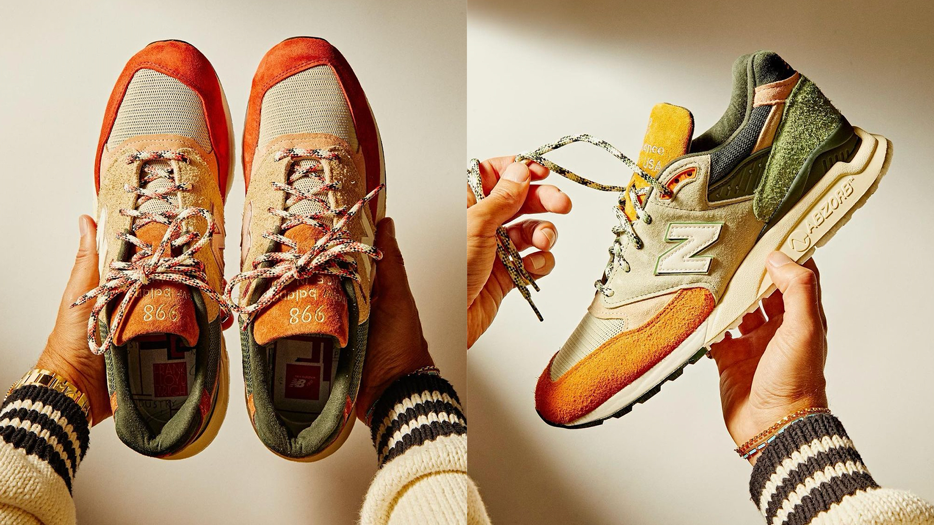 Ronnie Fieg Continues His Hot Streak With the KITH x Frank Lloyd Wright Foundation x New Balance 998 “Broadacre City”