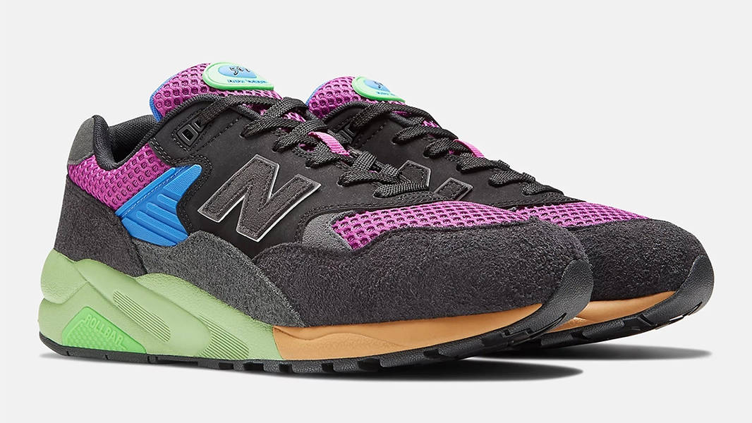 New Balance 580 Grey Multi MT580HSC Side