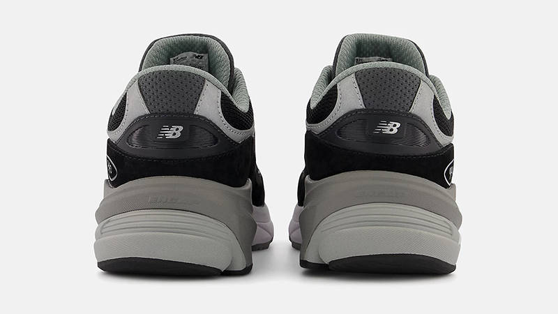 New Balance 990v6 GS Black Grey GC990BK6 Back