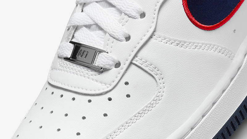 Nike Air Force 1 Low Houston Comets Four-Peat FJ0710-100 Detail