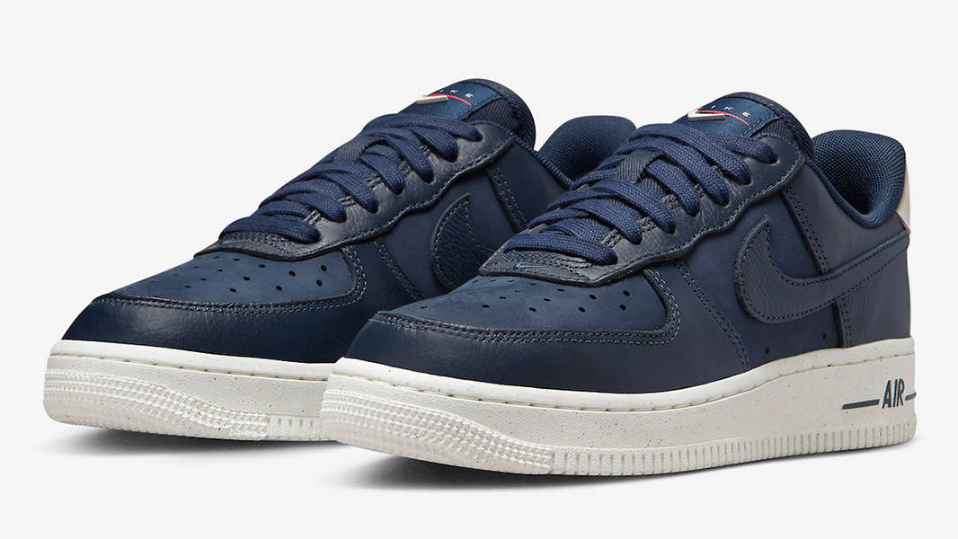 Nike Air Force 1 Low Navy Red DZ2708-100 Side