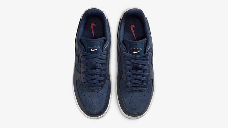 Nike Air Force 1 Low Navy Red DZ2708-100 Top
