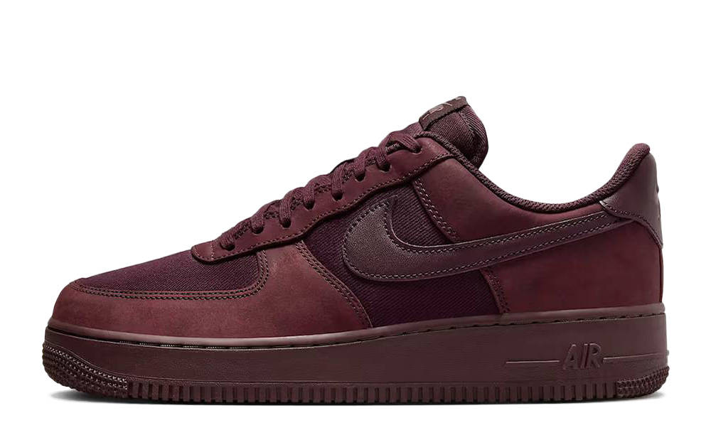 Nike Air Force Low Premium Burgundy Crush Where To Buy