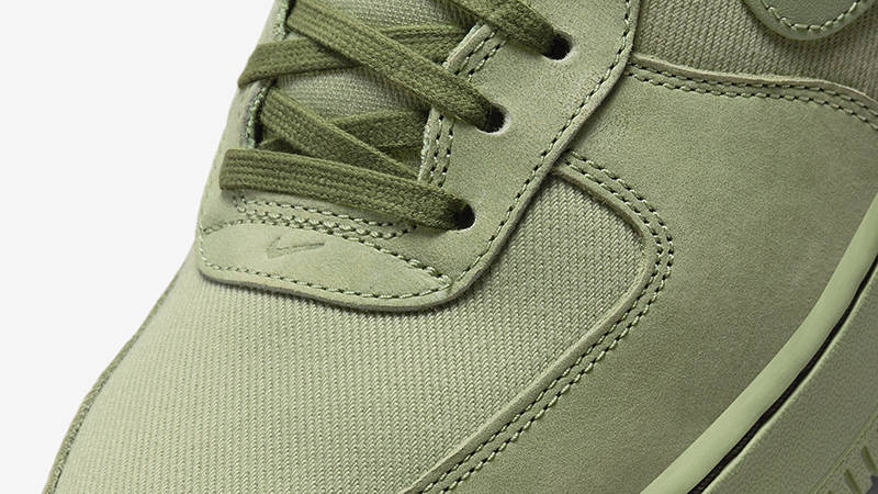 Nike Air Force 1 Low Premium Oil Green FB8876-300 Detail