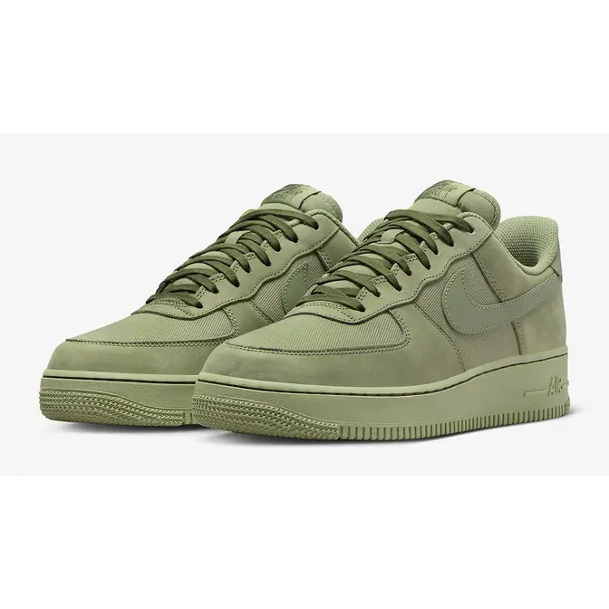 Olive green high on sale top air force ones