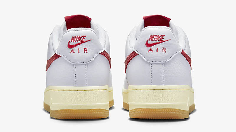 Nike Air Force 1 Low White Red Gum FN3493-100 Back