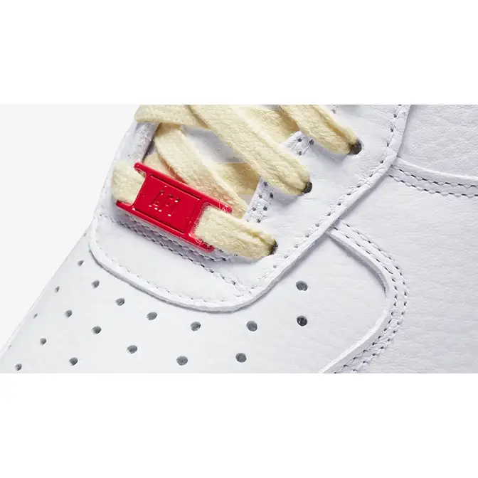 Nike Air Force 1 White Red Gum FN3493-100 Release Date