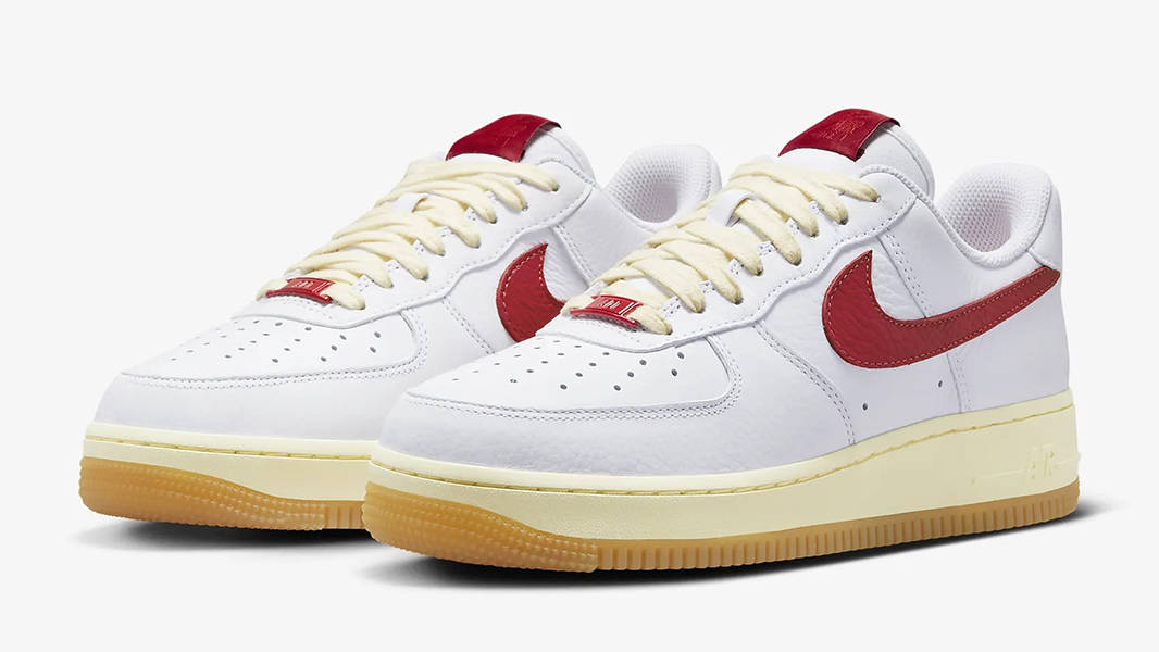 Nike Air Force 1 Low White Red Gum FN3493-100 Side