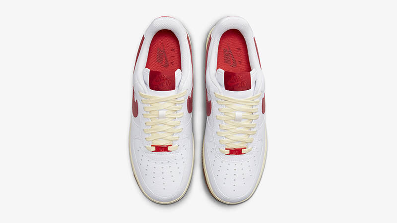 Nike Air Force 1 Low White Red Gum FN3493-100 Top