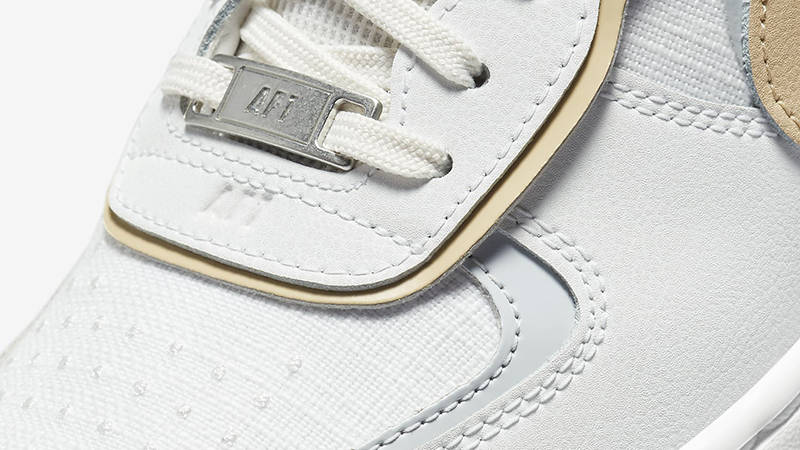 Nike Air Force 1 Shadow Sail Tan DV7449-100 Detail