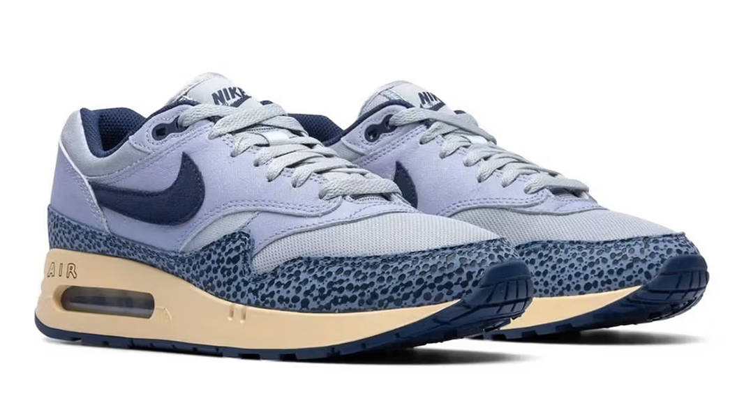 Nike Air Max 1 '86 'Blue Safari' Sneaker (Lt Smoke Grey/Diffused Blue-Indigo Haze - 4.5) - Size 4.5, Unisex