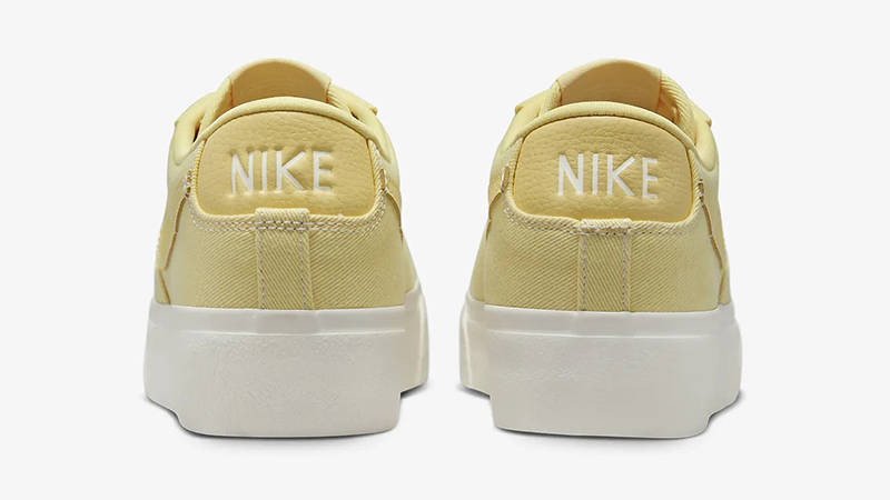 Nike Blazer Low Platform Canvas Pale Vanilla DV7475-200 Back