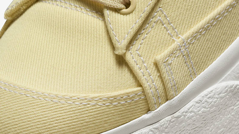 Nike Blazer Low Platform Canvas Pale Vanilla DV7475-200 detail
