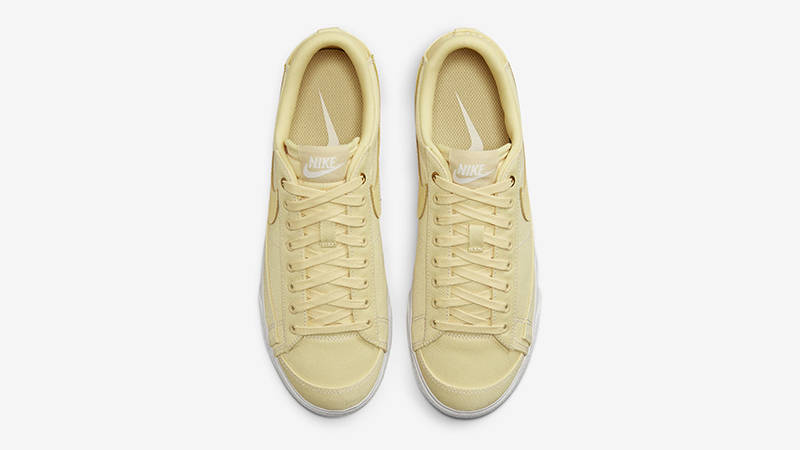 Nike Blazer Low Platform Canvas Pale Vanilla DV7475-200 Top