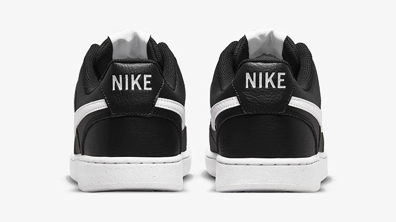 Nike Court Vision Low Next Nature Black White DH2987-001 Back