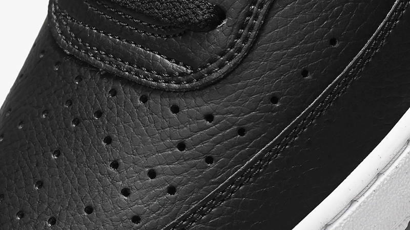 Nike Court Vision Low Next Nature Black White DH2987-001 Detail