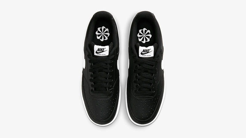 Nike Court Vision Low Next Nature Black White DH2987-001 Top