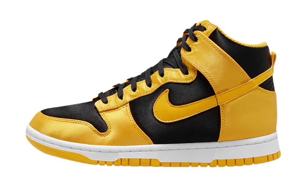 Nike Dunk High Satin Goldenrod | Where To Buy | FN4216-001 | The Sole ...