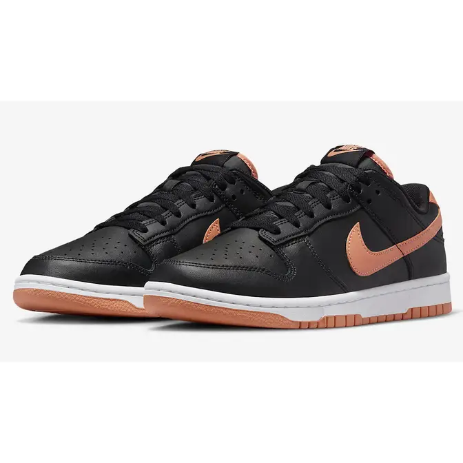 Black and brown nike dunks best sale