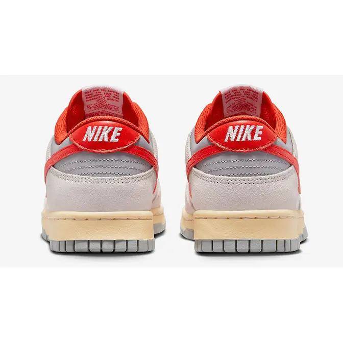 Nike Dunk Low Athletic Department Grey Red | Where To Buy | FJ5429-133 ...