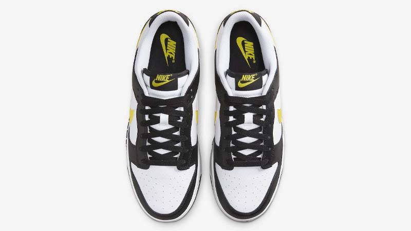 Nike Dunk Low Black Yellow White Middle