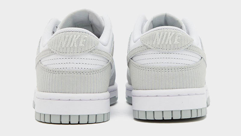 Nike Dunk Low Grey Corduroy Back