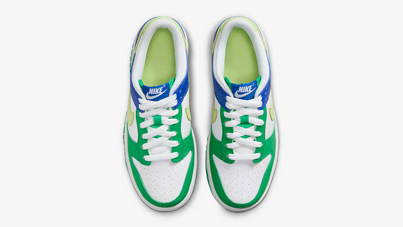 Nike Dunk Low GS Green Blue FN6973-100 Top