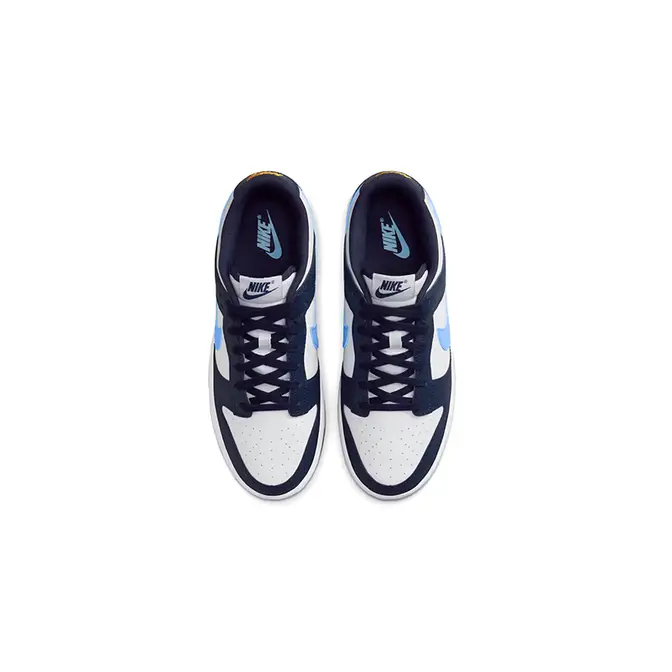 Nike Dunk Low Navy Baby Blue | Where To Buy | FN7800-400 | The Sole ...