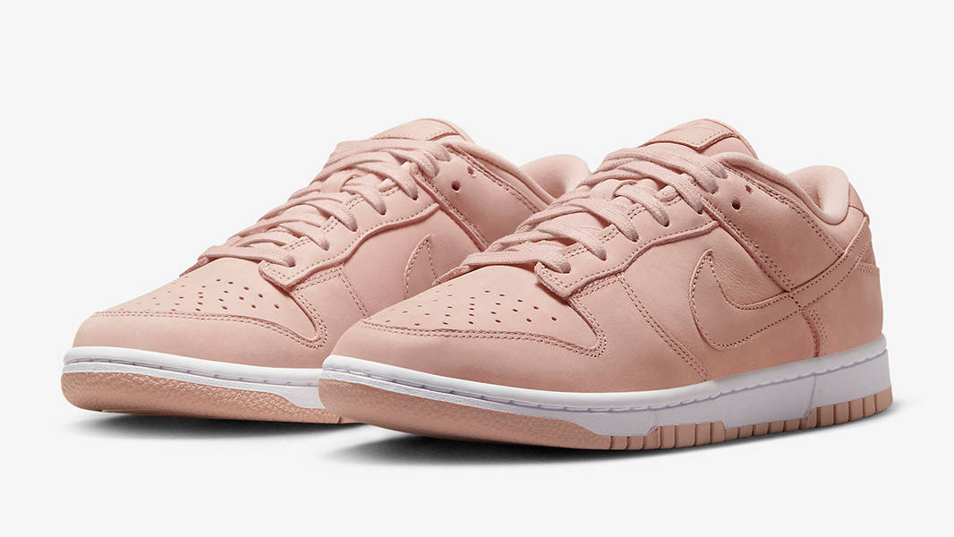Nike Dunk Low Premium Pink Suede DV7415-600 Side