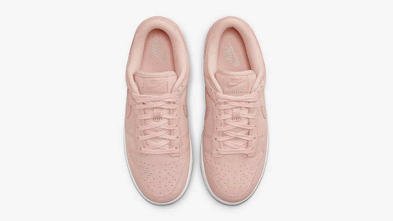 Nike Dunk Low Premium Pink Suede DV7415-600 Top