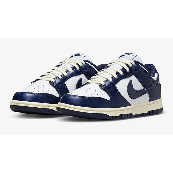 Nike Dunk Low Midnight Navy White | Where To Buy | FN7197-100 