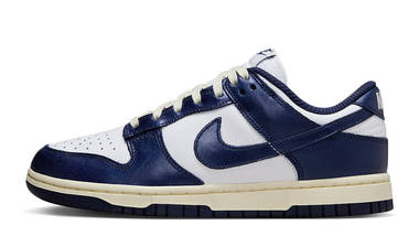 Nike the Dunk Low Midnight Navy White