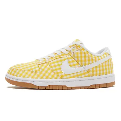 Nike Dunk Low Yellow Gingham | Where To Buy | DZ2777-700 | The Sole ...