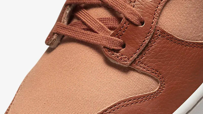 Nike Dunk Mid Brown Black DZ2533-200 Detail