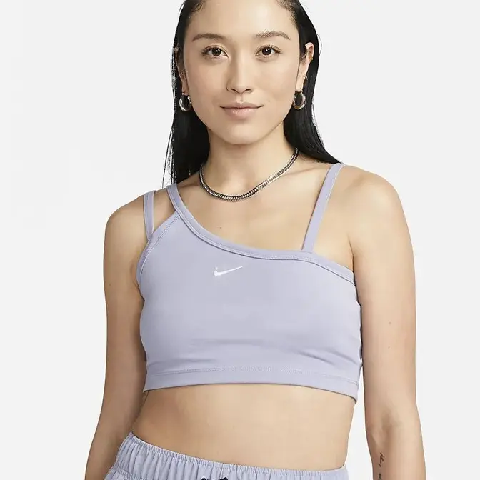 Nike Sportswear Everyday Modern Asymmetrical Crop Tank Where To Buy Dv7926 519 The Sole 2806