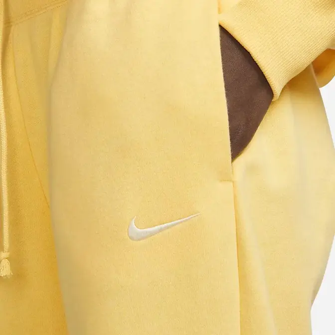 new nike air force 1 sage low lx rice white gray blue Fleece High-Waisted Oversized Tracksuit Bottoms Topaz Gold Pocket