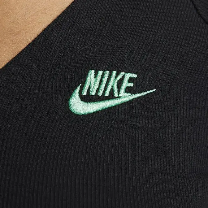 Nike Sportswear Ribbed Long-Sleeve Top | Where To Buy | FJ5220-010 ...