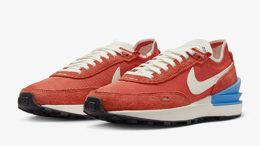 Nike Waffle One Vintage Picante Red Blue DX2929-600 Side
