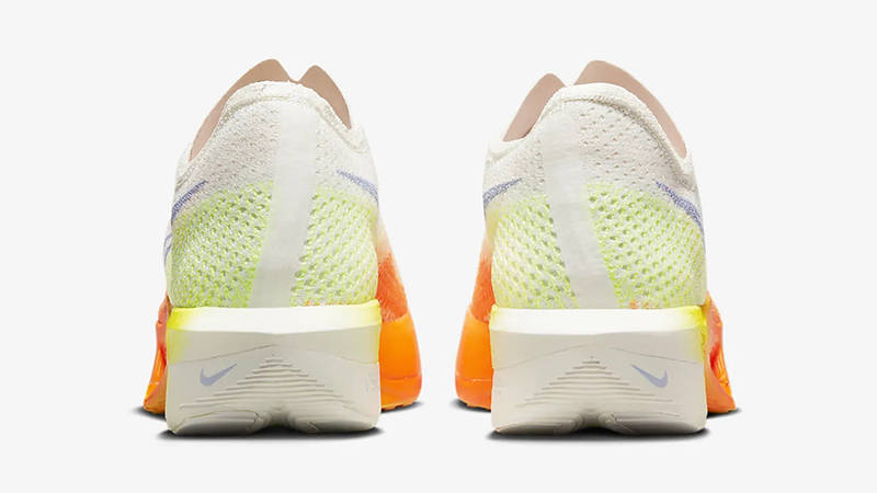 Nike ZoomX Vaporfly 3 Sail Orange Volt DV4129-101 Back