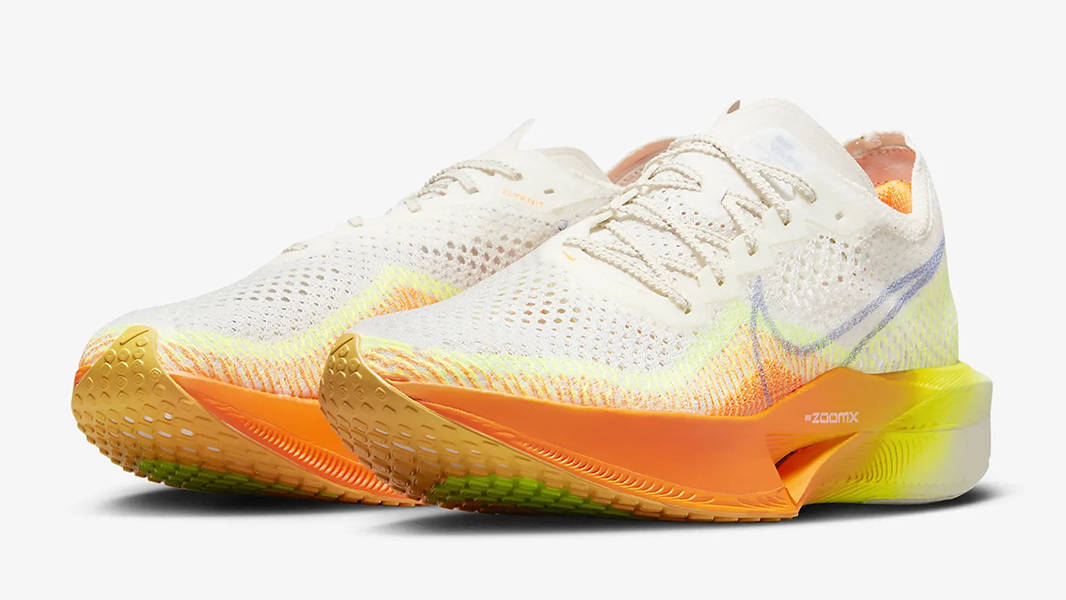 Nike ZoomX Vaporfly 3 Sail Orange Volt DV4129-101 Side