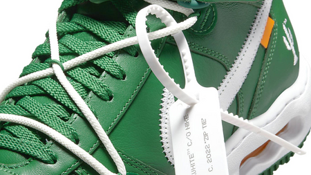 Virgil Abloh's Off-White x Nike Air Force 1 Mid Pine Green Is Dropping Soon