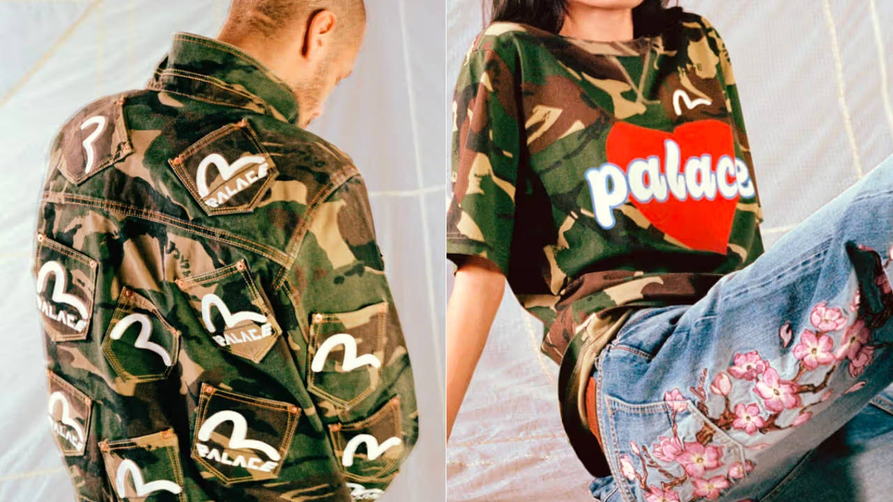 Palace x Evisu Come Together Once More to Celebrate Club Styles of the Late '90s