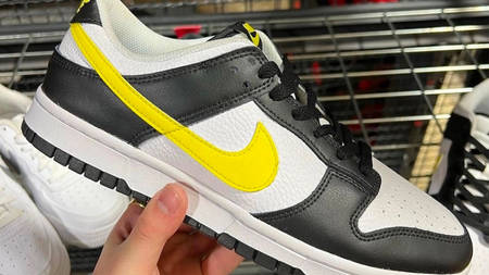 The Nike Dunk Low "Panda" Glows-Up With Yellow Accents