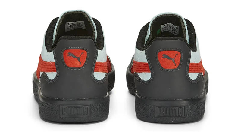 Perks and Mini x PUMA Clyde Rubber Light Aqua Warm Earth 390450-01 Back