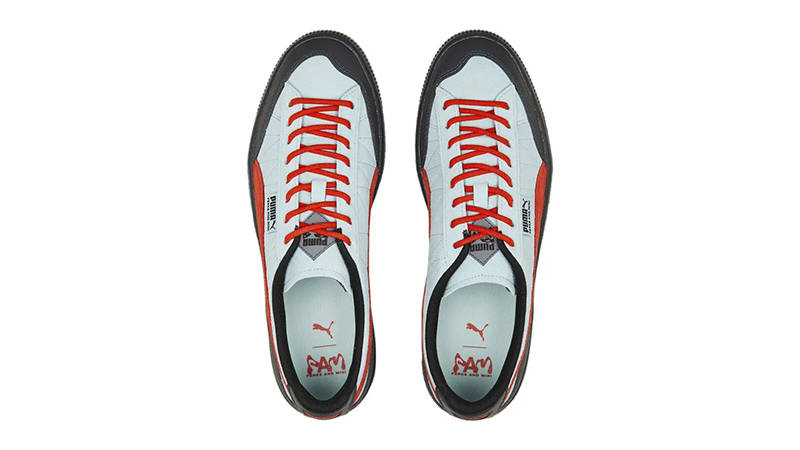 Perks and Mini x PUMA Clyde Rubber Light Aqua Warm Earth 390450-01 Top