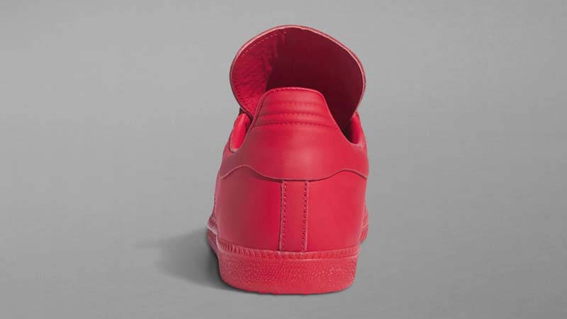 Pharrell x adidas Samba Humanrace Red Back