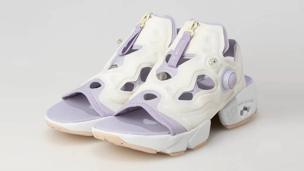 Reebok Instapump Fury Zip Sandal Purple H06197 Side