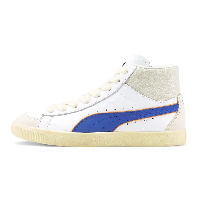 Rhuigi Villasenor x PUMA Clyde B Boy White Blue Where To Buy 391335 01 The Sole Supplier